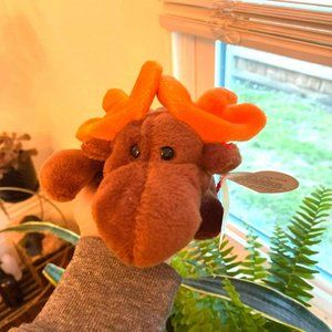 Rare Ty Beanie Baby -  Chocolate the Moose - Style Number #04015